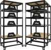 Mega Deal 3x Kommissionierwagen BÜFFEL | HxBxT 190x90x50cm Produktbild-Vorschau 1