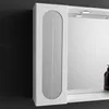 Specchio bagno contenitore 92cm 2 pensili con anta specchio Anteprima dell’immagine prodotto 4