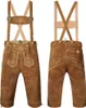 Pantaloni in pelle da uomo Pantaloni tradizionali in pelle  Anteprima dell’immagine prodotto 1