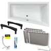 Badewanne Sfera 160 X 95 cm rechts + Styroporverkleidung Produktbild-Vorschau 2