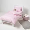 HOMESCAPES Rosa Kissenbezug 40 x 60 cm, 100% Baumwolle Produktbild-Vorschau 4