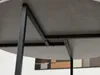 Kulatý jídelní stůl 120 KEON - černý / beton Náhled obrázku produktu 8
