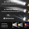 Led Taschenlampe Extrem Hell USB C Aufladbar mit Laterne, Produktbild-Vorschau 3