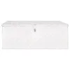 vidaXL Contenitore argento 100x55x37 cm alluminio Anteprima dell’immagine prodotto 3