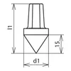 Schlagspitzen, für Tiefenerder, 20 x 40 mm, AIR2U E10 Produktbild-Vorschau 4