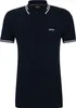 Boss Green Paul Polo dunkelblau einfarbig kurzarm Produktbild-Vorschau 10