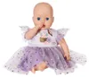 MGA BABY born Lila Tutu Kleid 43cm Voir les images du produit 2