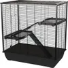 Klec INTER-ZOO G306ACTB Kov Plast 80 x 80 x 48 cm Náhled obrázku produktu 1