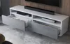 Selsey Rednaw - TV skříňka se dvěma zásuvkami, matná bílá / Náhled obrázku produktu 4