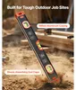 SucceBuy 3-teiliges Wasserwaagen-Set, 225/400/600 mm Produktbild-Vorschau 5