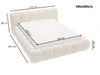 A diagram of a bed with dimensions shown. Produktbild-Vorschau