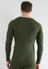 CECEBA Thermo Herren Longsleeve grün uni Größe: 6 Produktbild-Vorschau 2