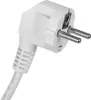 Close-up shot of a white power plug. Voir les images du produit