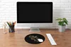 MuchoWow® Mauspad Mousepad Gold - Zweig - Blatt 40x40 cm - Produktbild-Vorschau 4