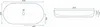 Rea Aufsatzwaschbecken Cleo 81 Oval White Produktbild-Vorschau 7