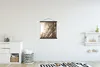 MuchoWow® Textilposter Blumen - Pflanzen - Winter - Sepia - Produktbild-Vorschau 2