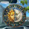 GKA XL Sonnenfänger Sonne und Mond 20 cm Buntglas Produktbild-Vorschau 3