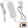 A white power adapter and cable for a Wii U Gamepad, with a small inset image of the Gamepad itself. Produktbild-Vorschau