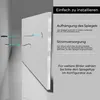 Artforma Badspiegel 170x100 cm - mit LED Beleuchtung - LED Produktbild-Vorschau 2