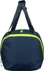 A navy blue duffel bag with a yellow trim and zipper. Náhľad obrázku produktu