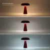 Retro Tischlampe Bordeaux-Rot – 3 Lichtmodi Touch dimmbar, Produktbild-Vorschau 6