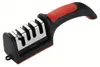 4-in-1 Messerschärfer Schwarz-Rot - Profi manuell 22cm Produktbild-Vorschau 2