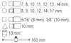 YATO Öldienstschlüssel-Satz 18-tlg. Chrom-Vanadium-Stahl Produktbild-Vorschau 2