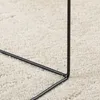 vidaXL Teppich OVIEDO Kurzflor Beige 240x240 cm Produktbild-Vorschau 9
