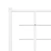 Ersatz-Kopfteil Metall Weiß 120 cm Produktbild-Vorschau 5