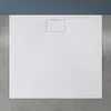 doporro Duschtasse Duschwanne 100x100x3 flach Mineralguss Produktbild-Vorschau 2