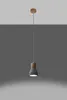 Lampa wisząca z betonu architektonicznego QUBIC szara Podgląd zdjęcia produktu 9