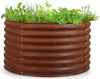 Rust Grow potager surélevé de jardin finition rouille en Voir les images du produit 1