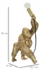 Mauro Ferretti Gorilla stolní lampa E14 22,5x16x40 cm zlatá Náhled obrázku produktu 10
