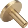 A close-up shot of a brass knob with a threaded post, viewed from an angle. Produktbild-Vorschau