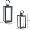 sada 2 moderních luceren Zahradní lucerna Deco Modern Marra Náhled obrázku produktu 2