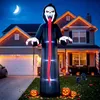 Squelette de Halloween gonflable, 310 cm, avec éclairage Voir les images du produit 4