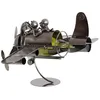 BRUBAKER Porte-bouteilles Couple dans l'avion Sculpture en Voir les images du produit 4