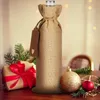 BRUBAKER Weinbeutel für Weihnachten - Einfarbig - 36 cm x Produktbild-Vorschau 2