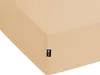 BELIANI Napínací prostěradlo pískově béžové 90 x 200 cm Náhled obrázku produktu 4