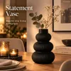 Vaso in Vetroceramica nera MAURICE, 21 cm Anteprima dell’immagine prodotto 8