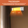 SHX SHX70HS1200, Elektrischer Quarz-Raumheizer, Quarzglas, Produktbild-Vorschau 6
