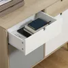 HOMCOM Beistell-Sideboard Wohnzimmer-Aufbewahrungsmöbel mit Produktbild-Vorschau 7