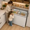 Heinner HSF-M255WHC Vrieskist 255 L, Schuifglasdeksel, Productafbeelding-voorbeeld 8