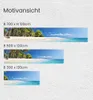 Zaunbanner Urlaubsort mit Palmen und Strand Sichtschutz Produktbild-Vorschau 4