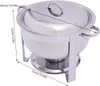 5L Chafing Dish Speisenwärmer Wärmebehälter Produktbild-Vorschau 2