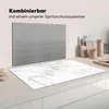 KitchenYeah© Herdabdeckplatte Marmor - Weiß - Grau - Luxus Produktbild-Vorschau 3