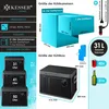 KESSER® Kompressor Kühlbox 2in1 Doppelzone Kühl- & Produktbild-Vorschau 8