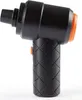 A black and orange handheld vacuum cleaner is shown against a white background. Produktbild-Vorschau
