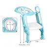 Kinder Toilettensitz Toilettentrainer mit Treppe und Griffe Produktbild-Vorschau 4