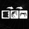 Halloween Spinne 50 cm Riesenspinne Tarantel Deko Schwarz Produktbild-Vorschau 9